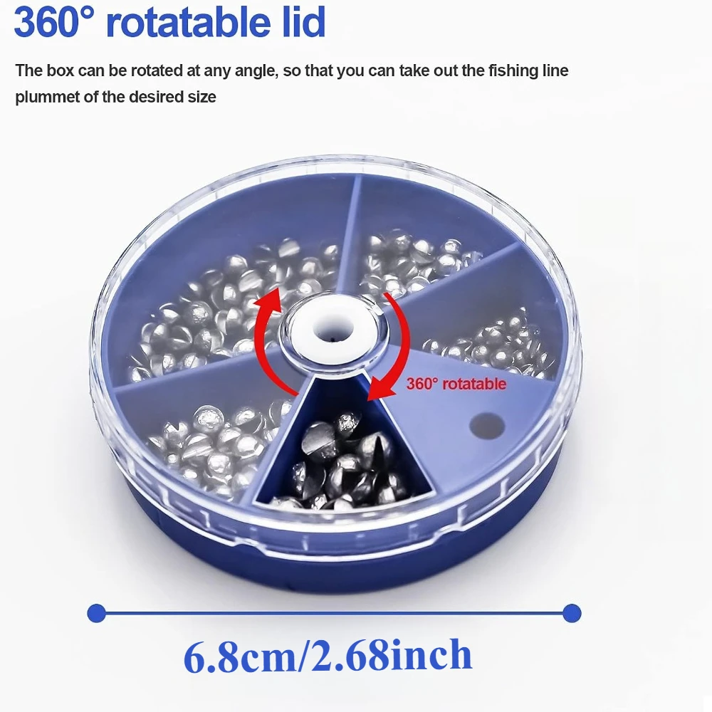 200개 무게추 5가지 사이즈 납 무게추 원형 스플릿  - Fishing Pliers 리뷰 및 가격