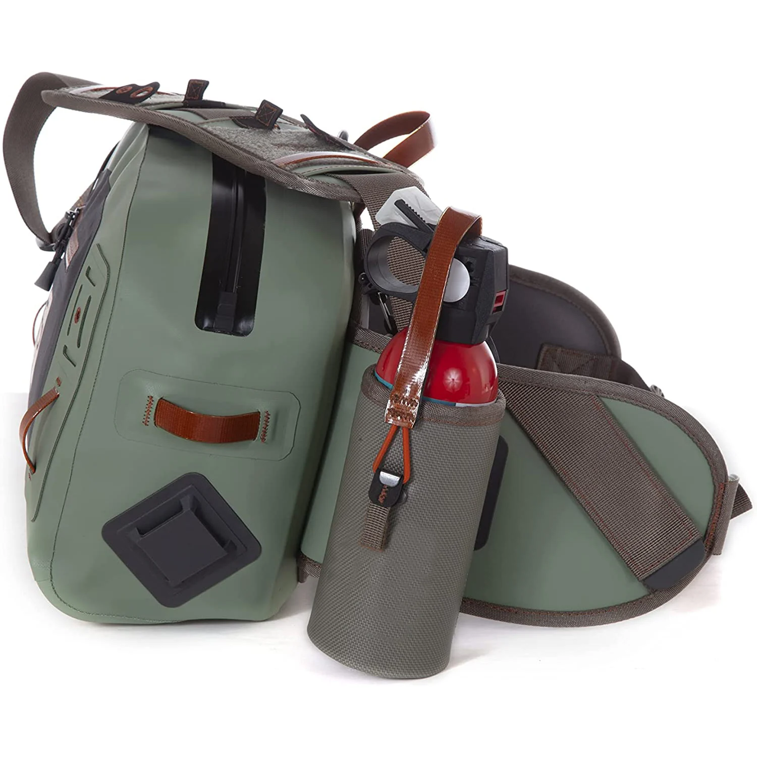 Imagem -04 - Fly Fishing Waterproof Waist Bolsa Alto Armazenamento Esportes ao ar Livre Alto Desempenho