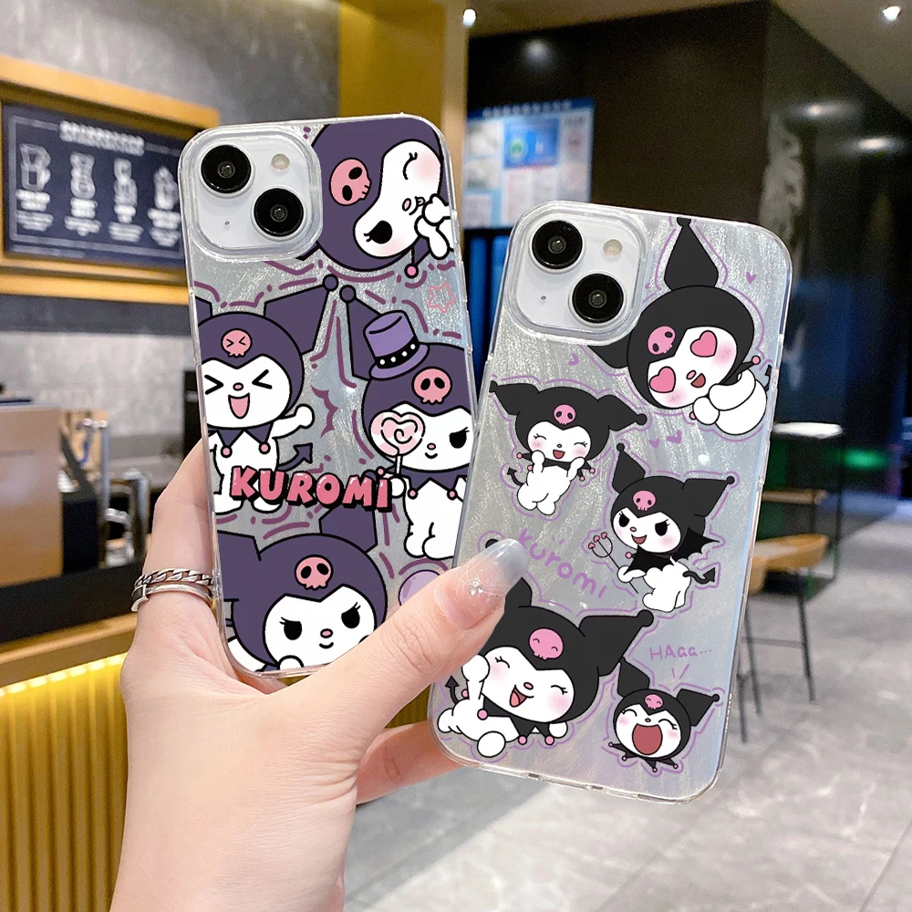 Baby Kuromi Cartoon Phone Case FOR OPPO REALME A1K Q C3 I C2 NOTE 50 NARZO 60 X N55 N53 50 I A 40 30 20 10 A PRO PRIME