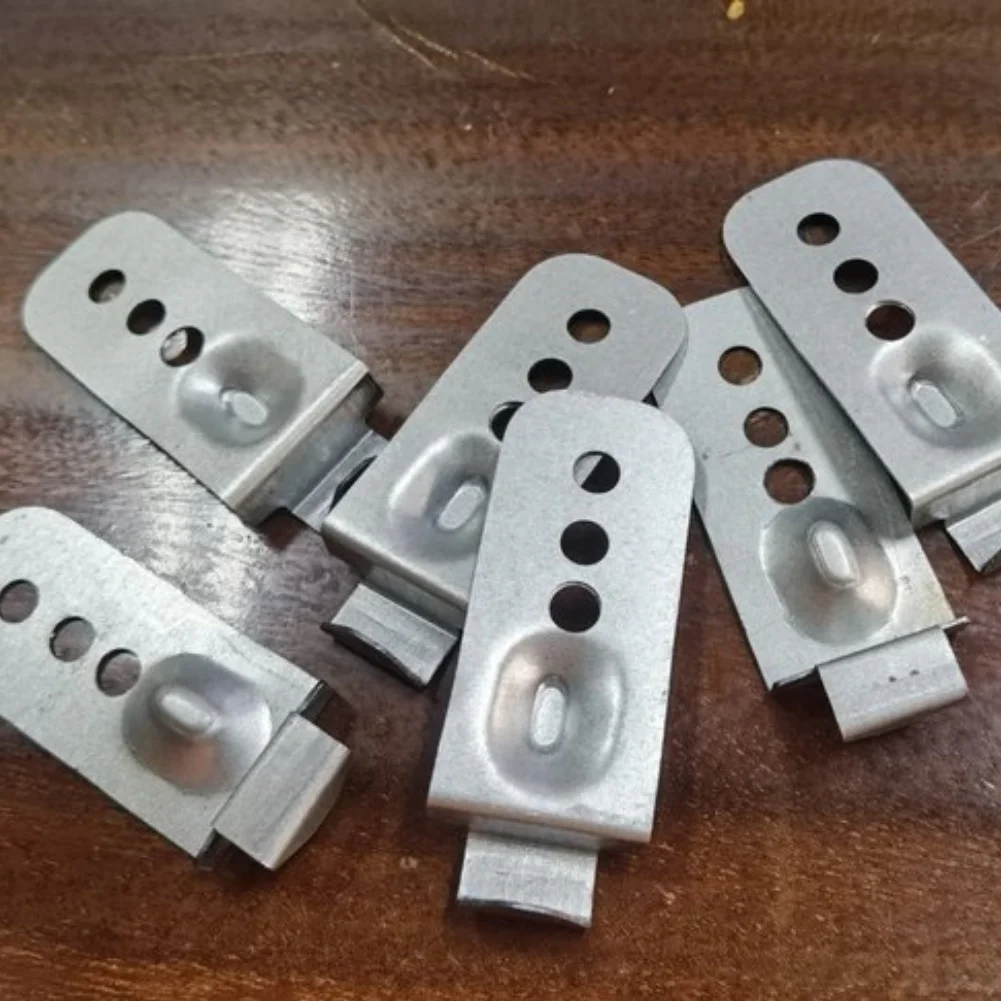 For Samsung For DD98-01051C Dishwasher Bracket Kit Sturdy Silver Metal Bracket for Dishwasher Mounting and Stability Support