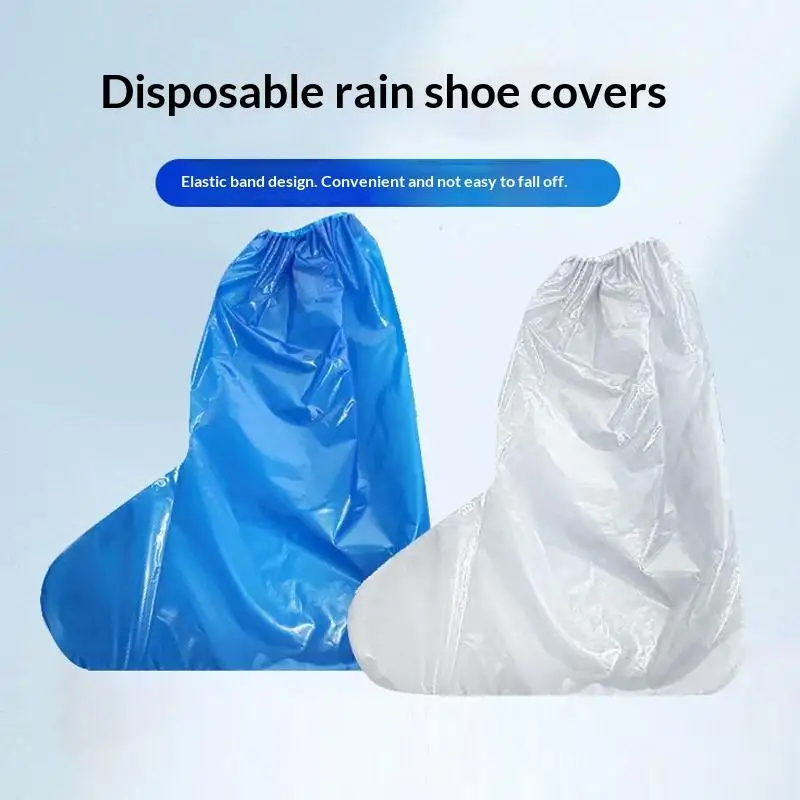 New Latex WaterProof Shoe Covers Unisex Shoes Protectors Reusable Non-Slip Rain Boot Overshoes Walking Shoes Accessories