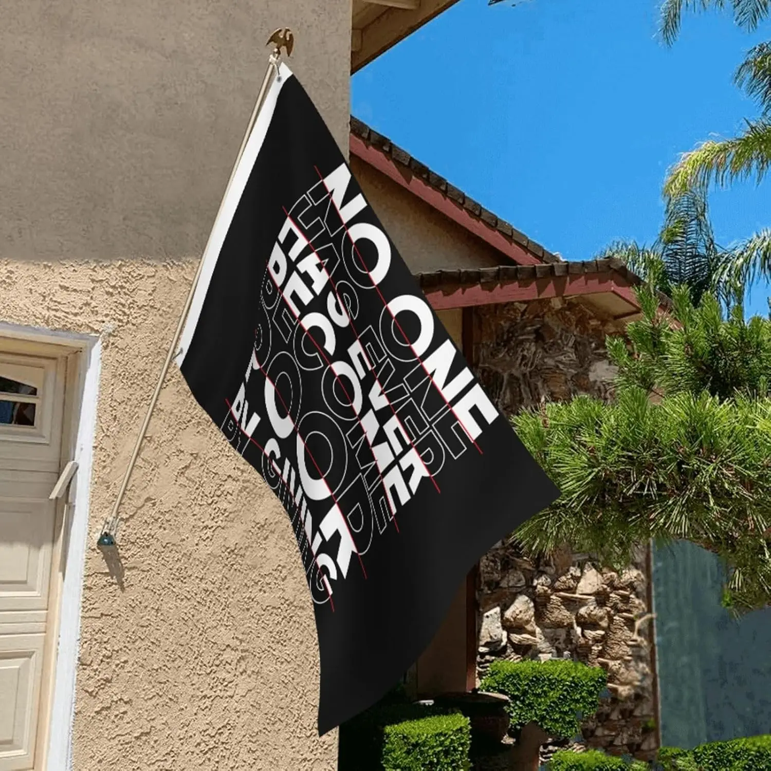 Flagicts 100% Polyester No One Has Ever Become Poor By Giving Flags