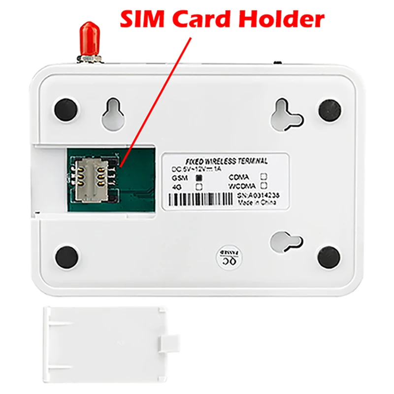 Fixed Wireless Terminal Quad Band GSM SIM Card Phone Line Desktop Caller Dialer GSM850/900/1800/1900MHZ EU Plug images - 6