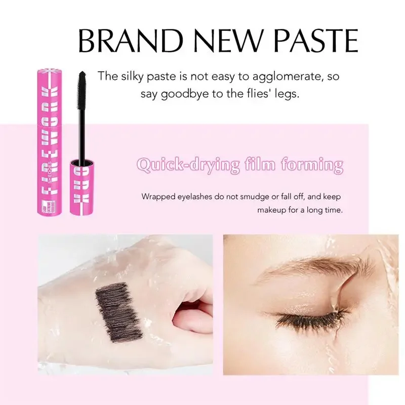 Mascara imperméable pour allonge les cils, longue durée, soyeux, Extension de cils noirs, maquillage, beauté des yeux, cosmétique coréen