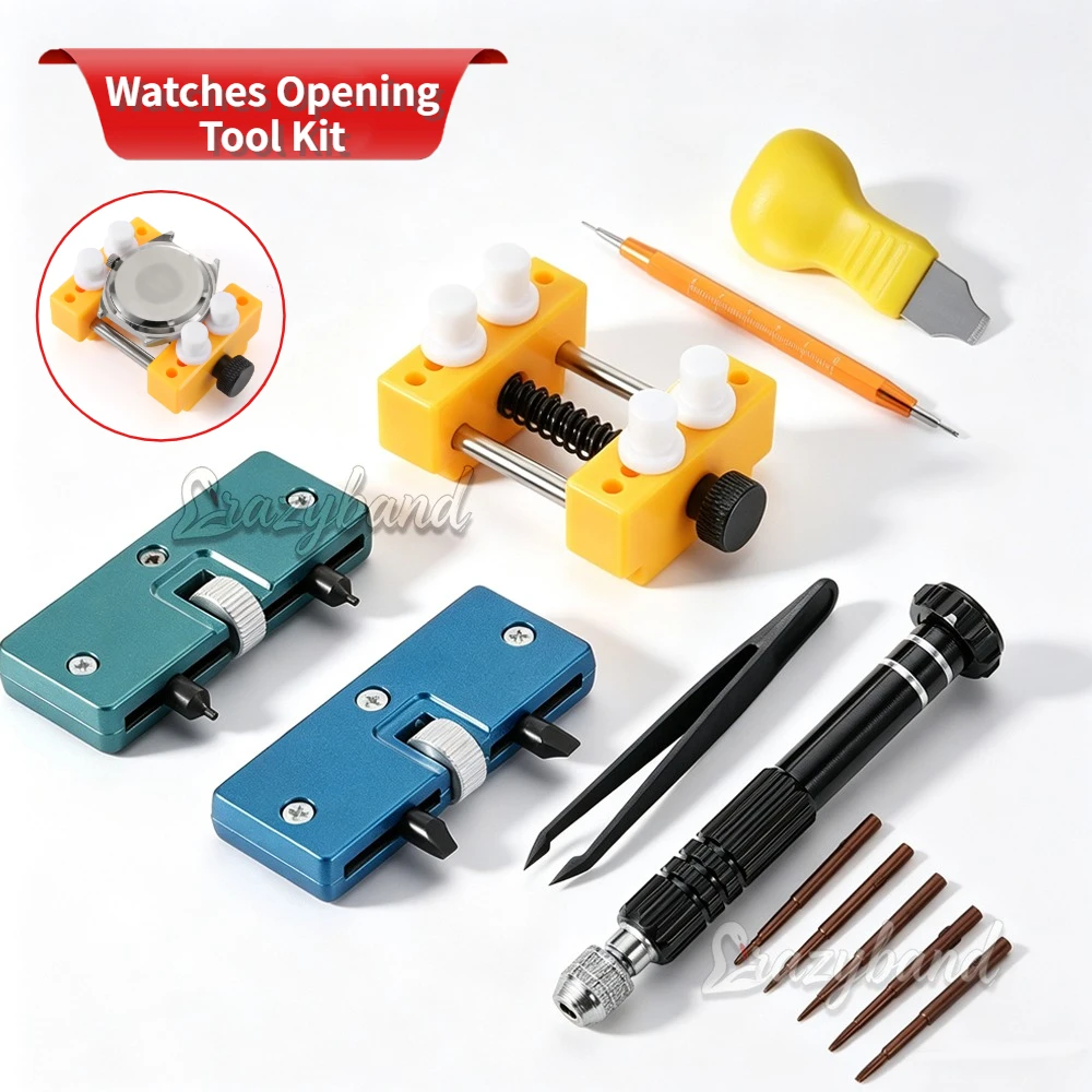 Metal Watch Prying Tool Back Cover Opener Strap Replacement Band Link Pins Remover Watchmaker Repair Watch Repair RemovingTools