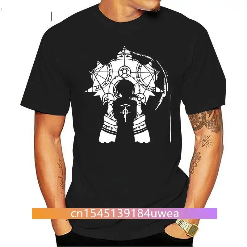 Full Metal Alchemist Black T Shirt