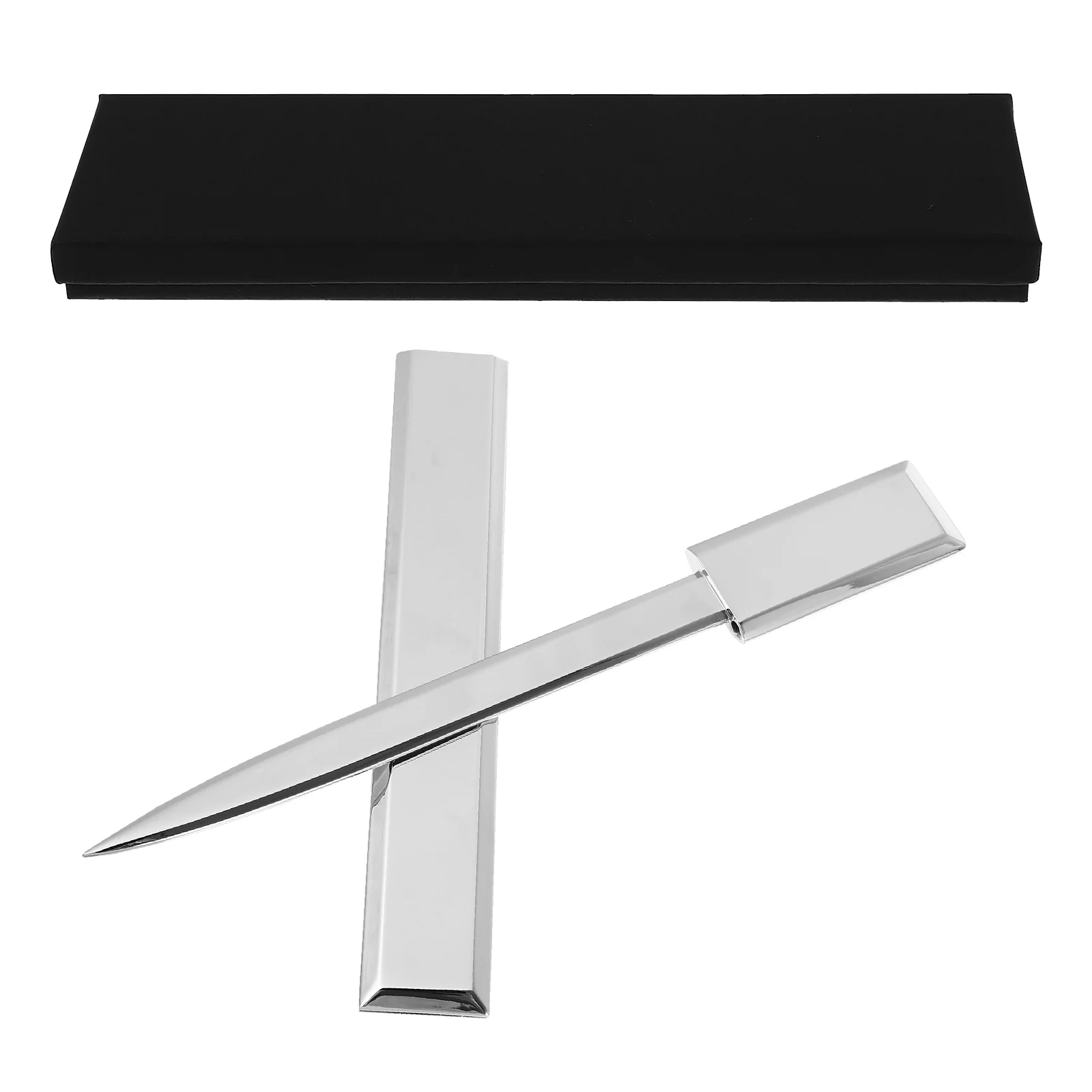 Letter Opener Gift Box Papers Mini File Metal Split Device Tool Envelope