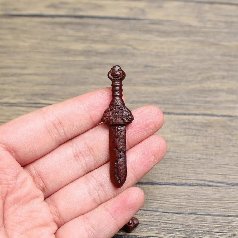 Lightning strikes jujube wood, Heavenly Master Sword Purple Wei Taboo Seven Star Sword pendant, Taoist cultural item