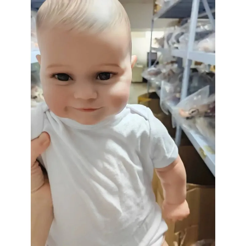 50/60CM 리본 베이비돌 매디 3D 피부, 보이는 정맥, 무네카스 실제처럼 생긴 베이비돌