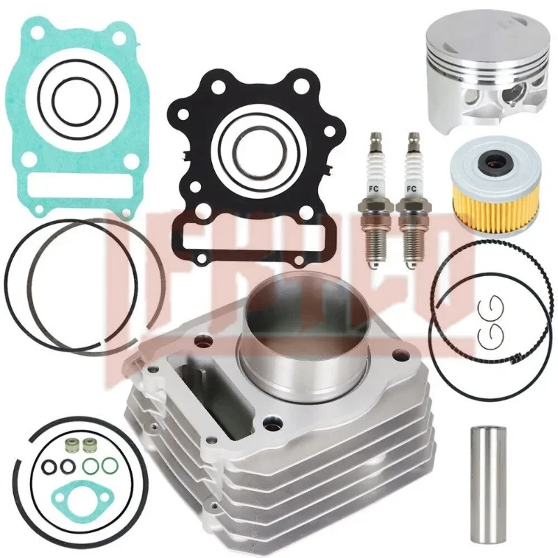 

74MM Bore Motorcycle Cylinder Piston Gasket Kit Motor for Honda ATV TRX300 2x4 Fourtrax 300 4X4 TRX300FW 1988-2000 Engine Parts