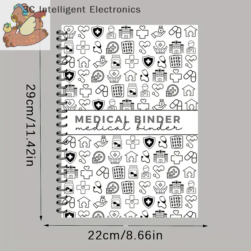Family Medical Binder Planner Notebook Healthcare Organizer For Adults Medical Planner Bundle Health Binder Doctor Visit Notes