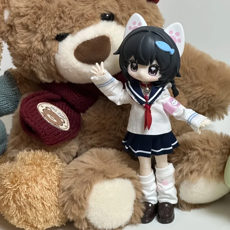 

Genuine Unveiled Door Little Key Artbook Series 1/12 Bjd Mjd Articulated Doll Anime Figurine Blind Box Kawaii Collectible Gifts