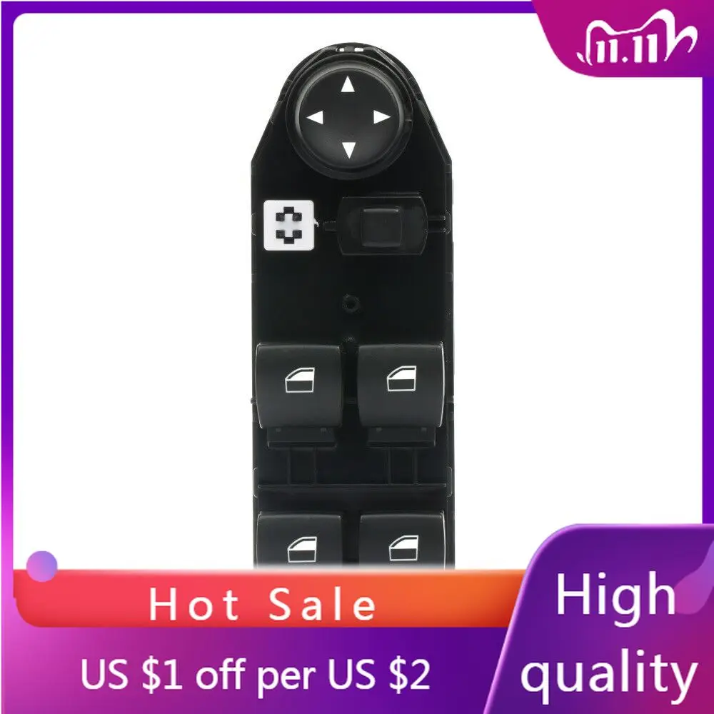 

Front Left Master Car Power Window Control Switch Lifter For BMW X3 2003 2004 2005 2006 2007 2008 2009 2010 2011 61313413430