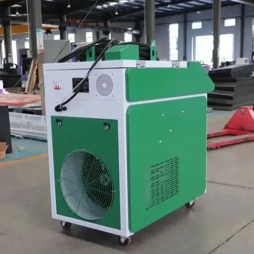 Cw Fiber Laser Cleaning Machine Woolen Function Used for Rust Metal Cleaning 1500W/2000W/3000W Handheld Laser Texturing Machine