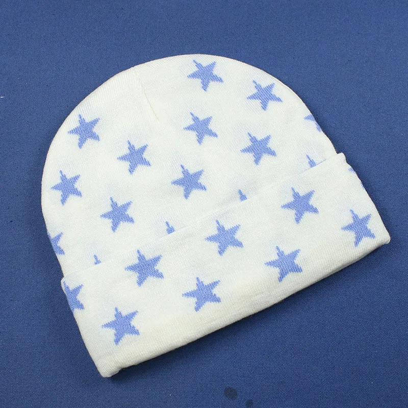 Anime Star Print Beanie Hat Horseshoe Horse Embroidery Cuffed Skullcap Soft Streetwear Cosplay Costume Prop Outdoor Knitted Cap 6
