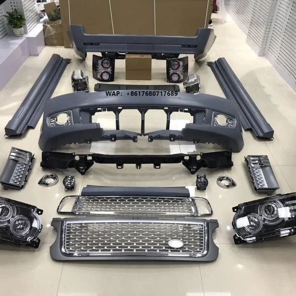Kit carrosserie L322 pour Range Rover Vogue 2002-2009 jusqu'à 2010 2011 2012, pièces de carrosserie pour mise à niveau de la voiture