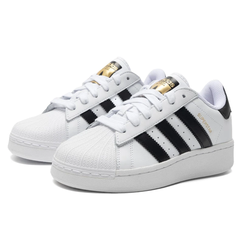 Adidas Origins Superstar Anti slip and Shock Absorbent Low cut Board Shoes for Men and Women