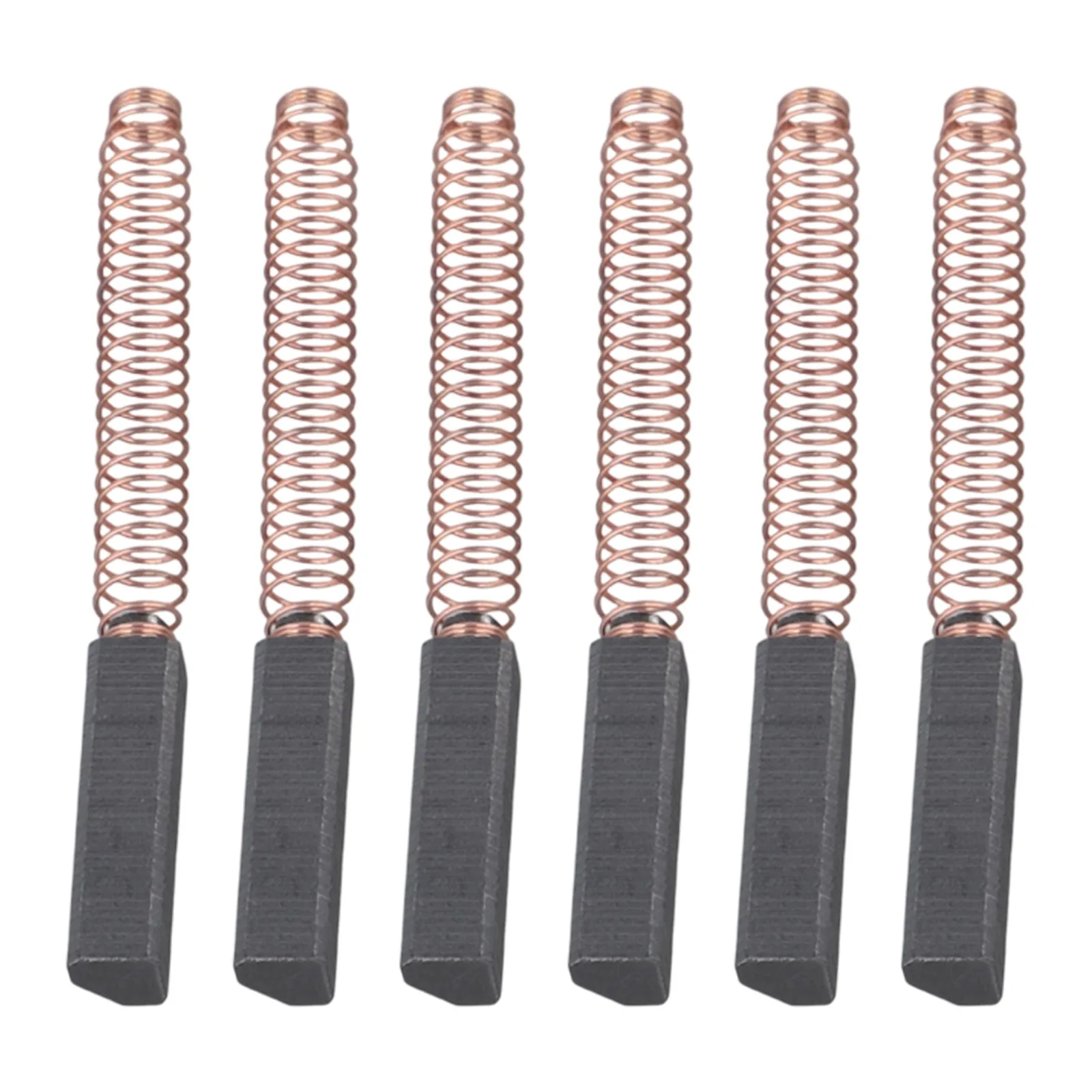 

6pcs Carbon Brushes Carbon Brushes 6x6x25mm Size Compatible With Multiple Models Good Wear Resistance 6*6*25mm
