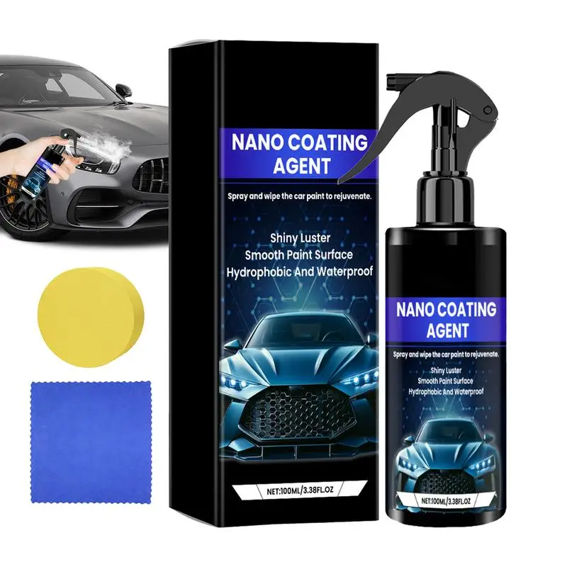 

Car Coating Spray Coating Restoration Care Agent Nano Maintenance Ultimate Shine Ceramic Coating For Cars Quick Apply Spray Wax