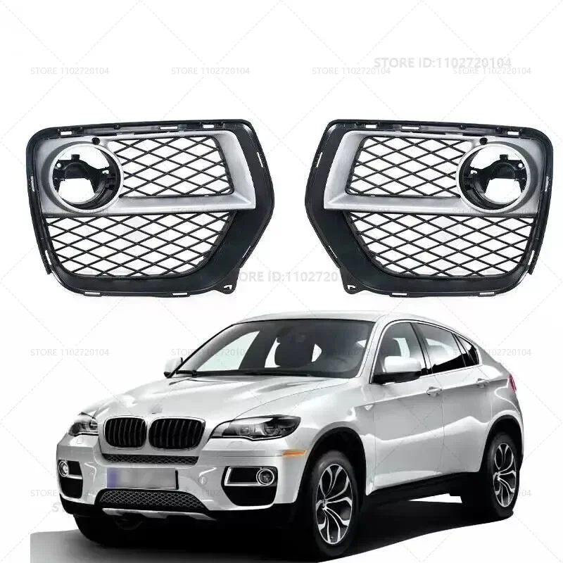 For 2008-2014 BMW X6 (E71) Fog Light Grille Bezel 51117312605 51117312606 51117312595 51117312596 63177311351 63177311352