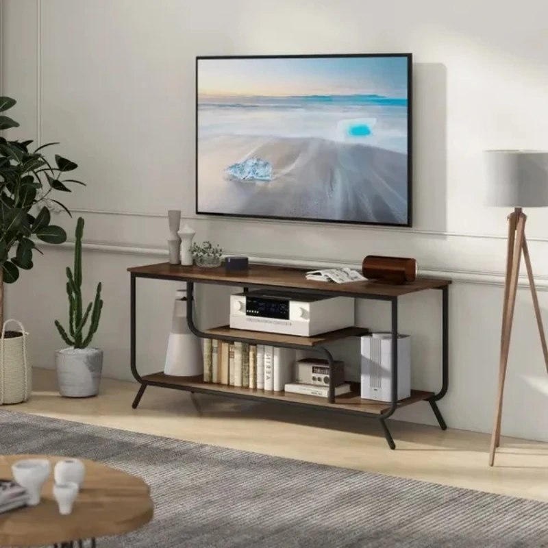 Mueble Tv Lowboard Tv غرفة المعيشة منتصف القرن الأثاث الحديث لطاولة التلفزيون الركيزة أثاث المنزل رخيصة غرف الجلوس