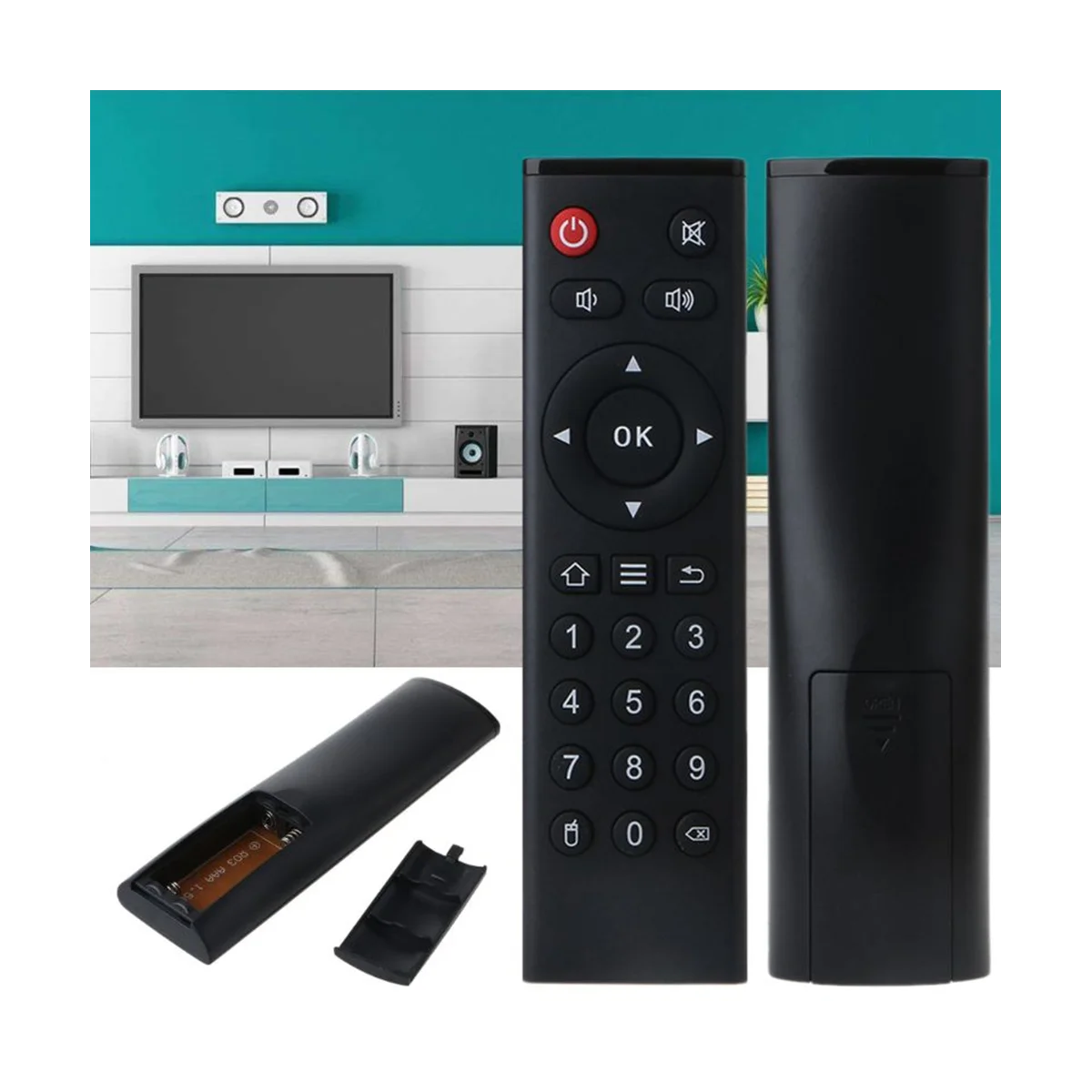 Pengontrol kontrol A57G-Remote, cocok untuk Tanix TX3 TX6 TX8 TX5 TX92 TX9 Pro TV pengganti kendali jarak jauh bagian N7MC