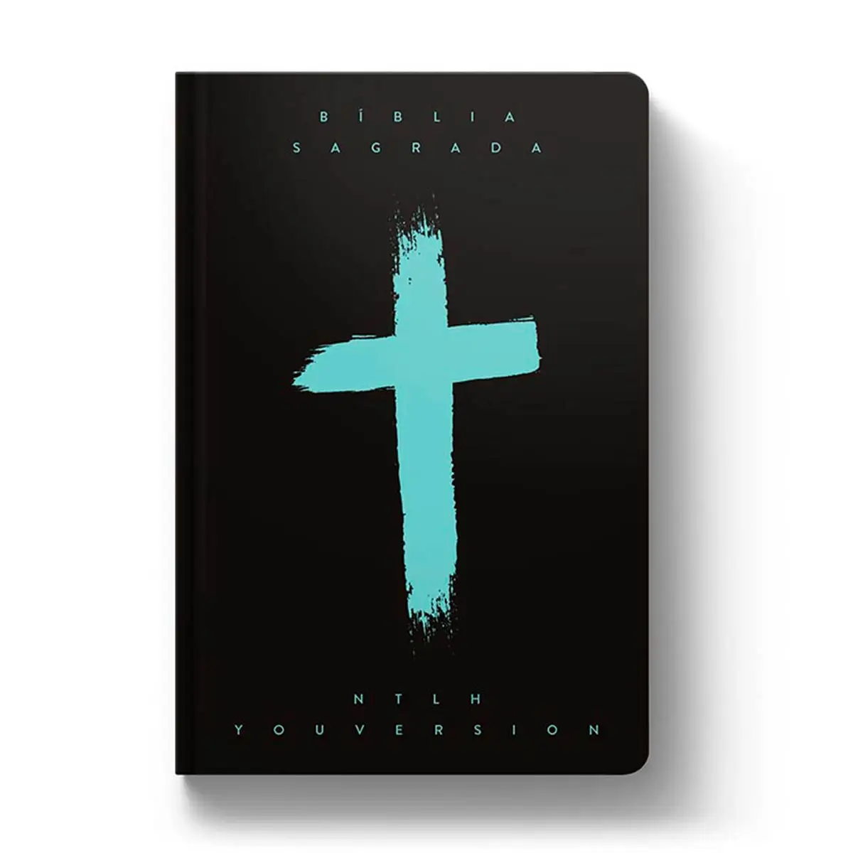 Biblia Sagrada Youversion-NTLH-Normal Letter-Hardcover Cross Mint