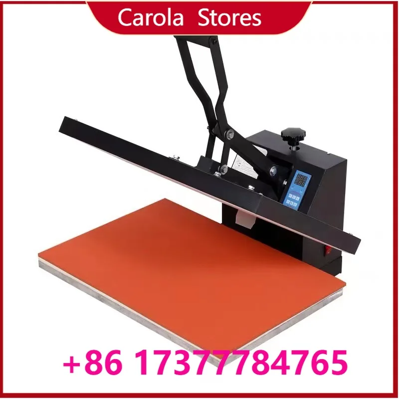 Digital Heat Transfer Machine for T-Shirt 38*38 Flatbed Printer Semi-Automatic Manual Press for Clothing Iron-On Equipment
