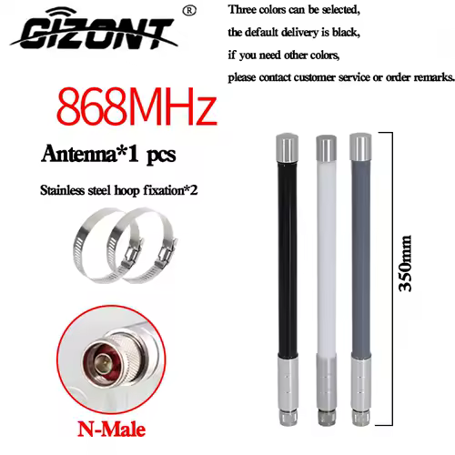 868MHz Fiberglass Antenna Outdoor OMNI Antenna 868 MHz Helium Bobcat Miner  Hotspot Antennas for Meshtastic Lorawan Long Range N - Image 7