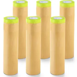 Paint Masking Paper Tape Drape Painters Paper, Pre-Taped Masking Paper for Painting Cars,Floor Protection, Wall Covering