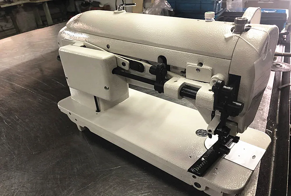 2026 Hot 3-Step 4-Point Industrial Heavy Zigzag Sewing Machine, Thickened Synchronous Presser Foot, Long Arm Sewing Machine