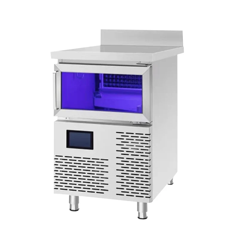 

Коммерческая автоматическая разъемная машина для изготовления льда, магазин чая с молоком, магазин горячих горшков, бар, настольная машина для льда