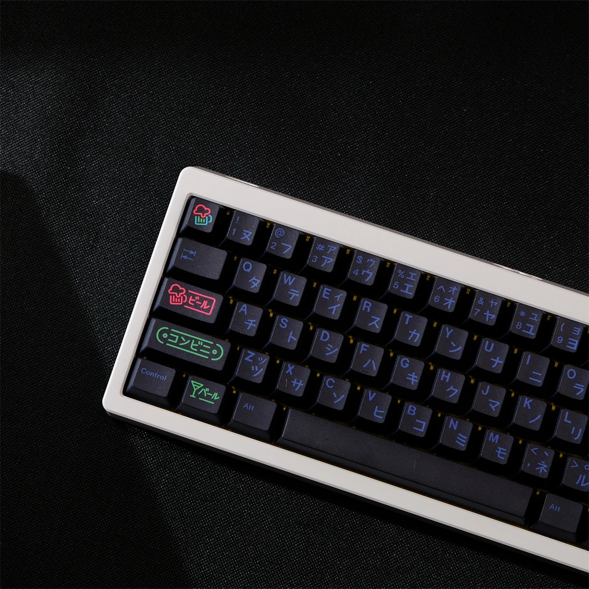 Imagem -05 - Gmk Nightlife 129 Teclas Keycaps Sublimação de Tinta Cereja Perfil Pbt Keycap para Interruptores mx Teclado Mecânico de Jogos