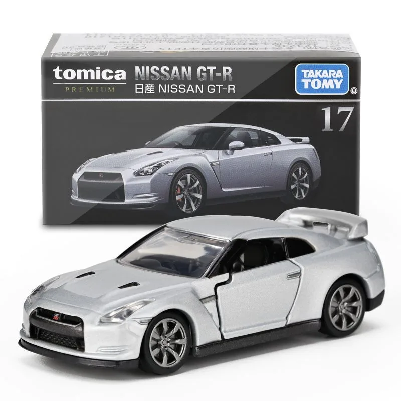 

TAKARA TOMY Tomica Alloy Car Black Box TP17 GT-R Racing Sports Car Simulation Model Toy Desktop Ornament Gift