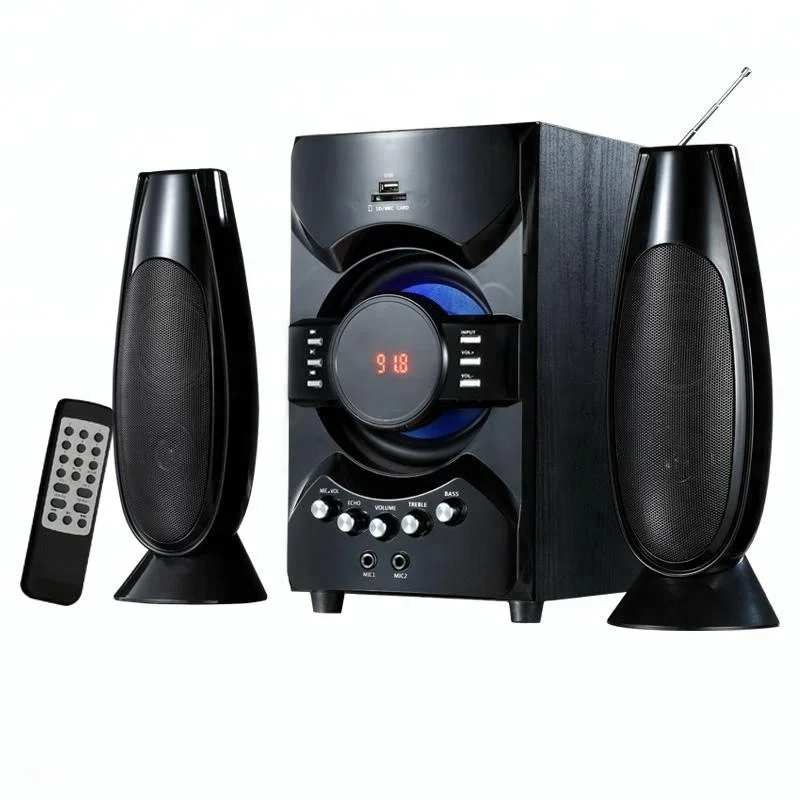 Museeq Best selling multimedia speaker home theater system 2.1 private model with USB SD FM BT FM radio function