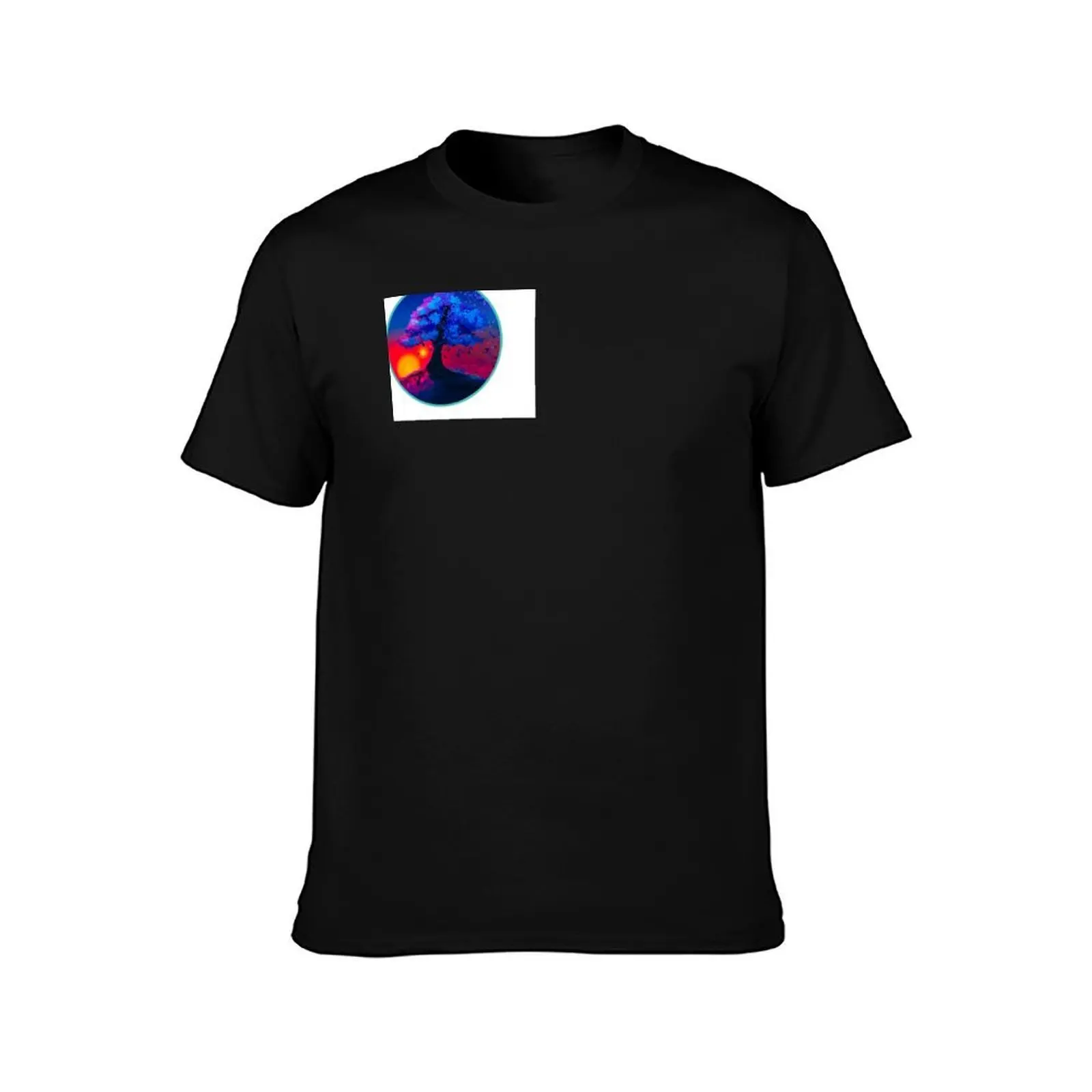 Soothing escape T-Shirt Summer Casual Cotton Tee Oversized Streetwear Tops Vintage Graphic Print Loose Fit Short Sleeve