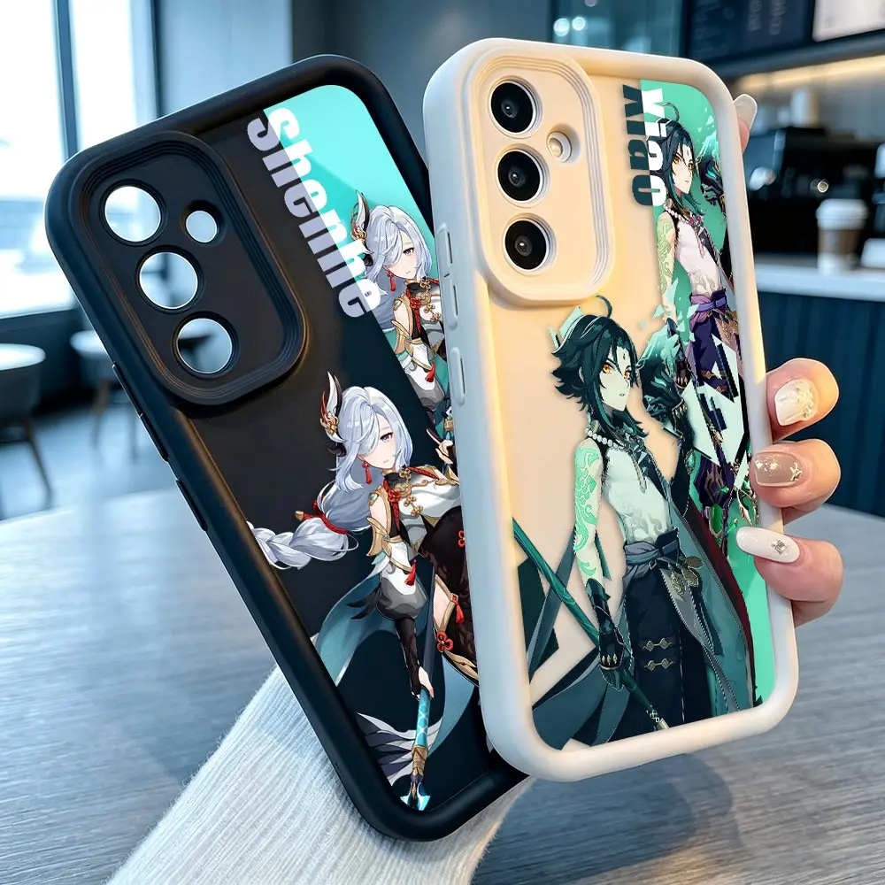 Phone Case For Samsung A13 A14 A16 A17 A22 A23 A25 A26 A27 A32 A33 A36 A52 A53 A54 A55 A56 A57 A51 Cover Xiao Zhong Li Shenhe
