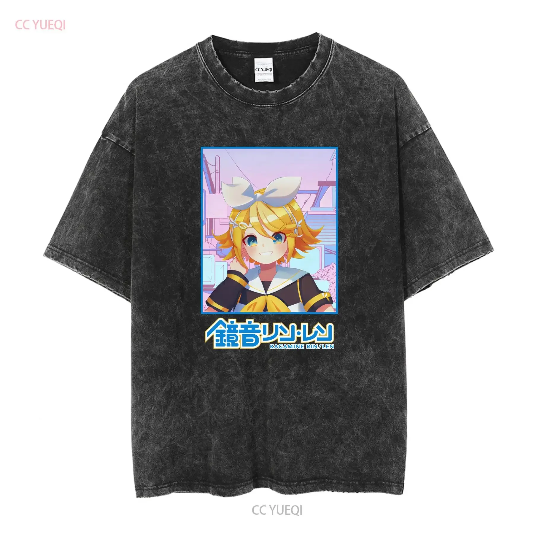 Kagamine Rin Original graphic art T Shirt Alternative Urban