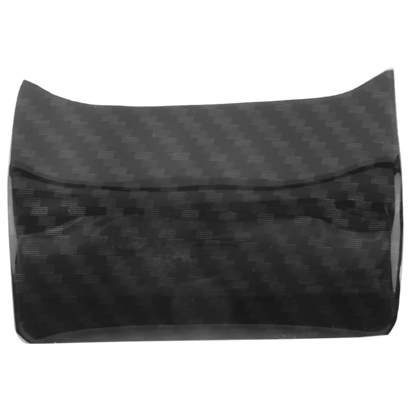 سيارة من ألياف الكربون الجافة تحت غطاء لوحة تغيير السرعات ، ملصق زخرفي ، إكسسوارات تشذيب ، هوندا سيفيك-من