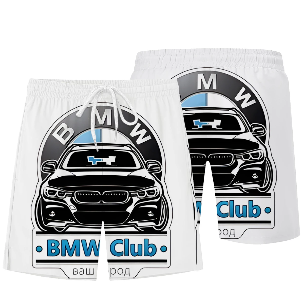 Рисунок 3 - Модные повседневные гавайские пляжные шорты на резинке