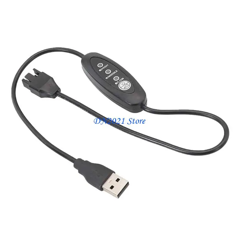 F3KE USB 전원 케이블 5V ~ 12V 컴퓨터 팬 컨버터 케이블 컴퓨터 팬