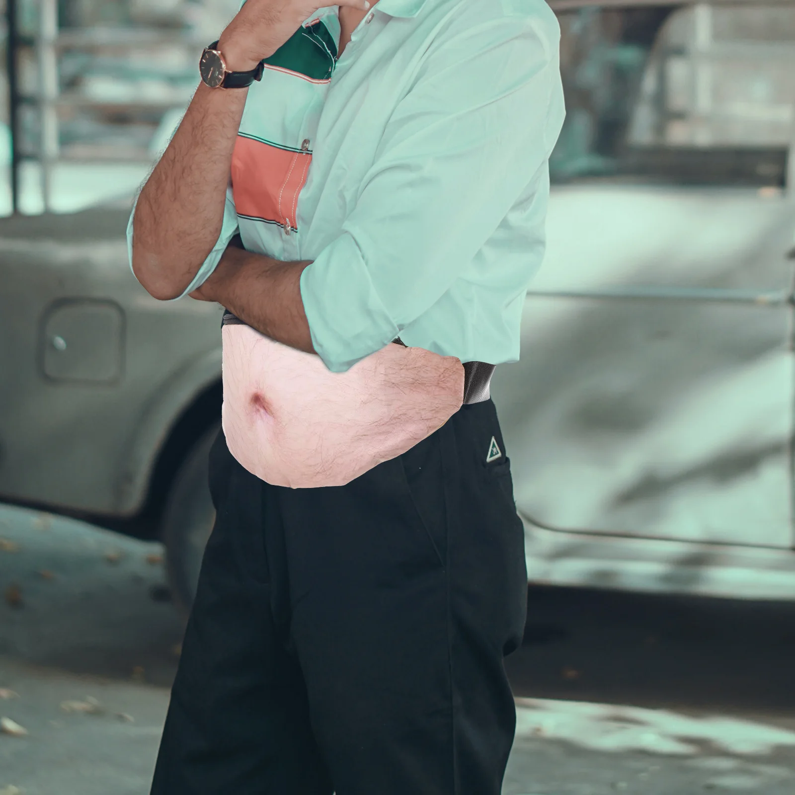 

1Pcs Waist Bag Funny Shape Creative Men Travel Storage Pouch Phone Container Outdoor Multifunctional Running Bag Gift