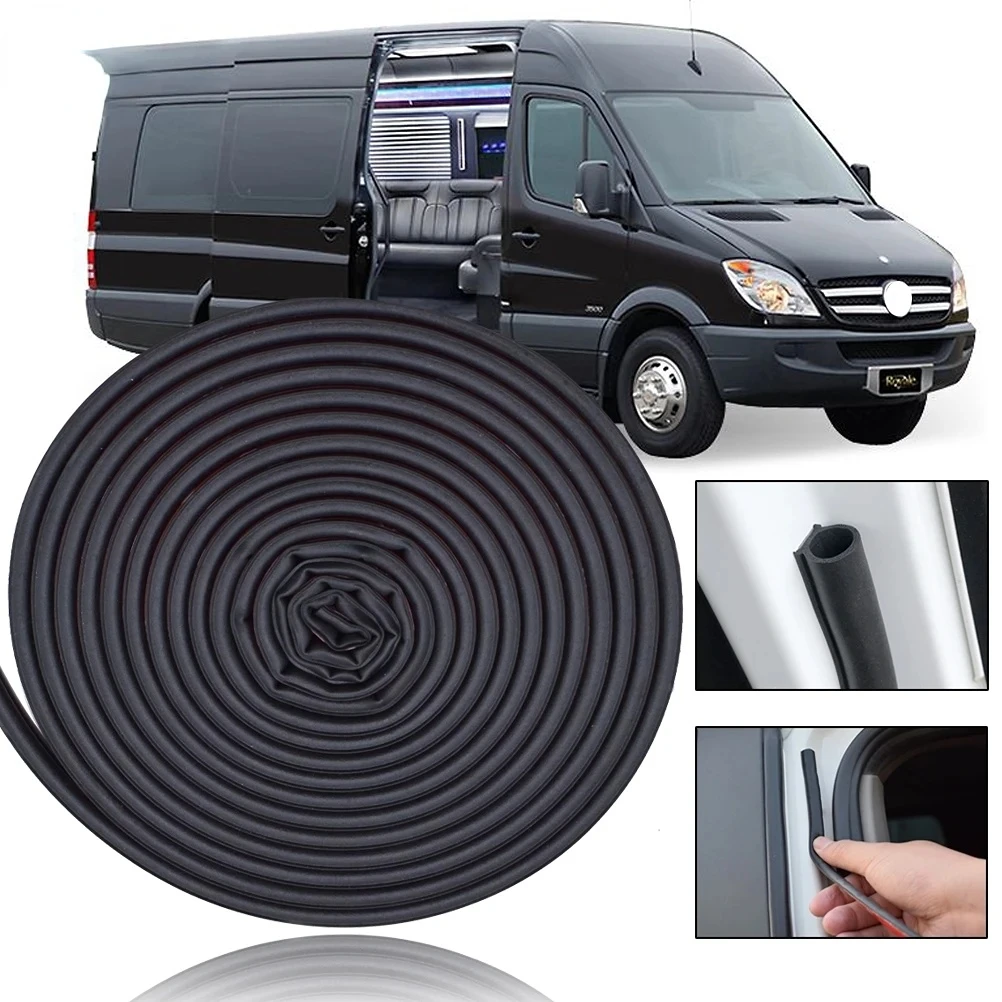 10M Car Door Seal Strip EPDM Rubber Soundproof For Mercedes Sprinter W901 W902 W903 W904 W905 W906 VW LT II Volkswagen Crafter