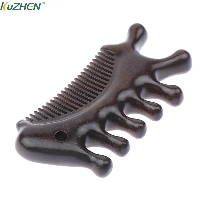 

1Pc Sandalwood Massage Comb Head Neck Nose Cheeks Hair Multifunctional Massage Comb Body Meridian Comb Anti-static Smooth Hair