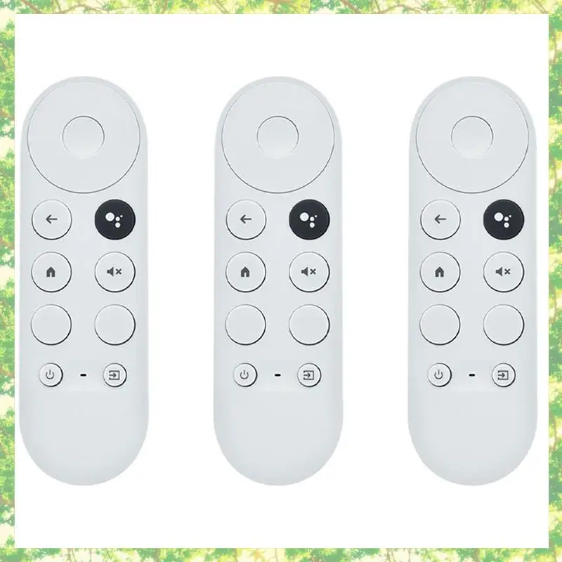 Google TV용 Smart-3X 교체 G9N9N 음성 블루투스 IR 원격 제어 Google For Chromecast 2020 W3JD