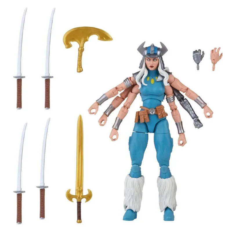 Hasbro Marvel Legends oryginalna seria THE UNCANNY X-MEN F3980 SPIRAL Anime Model postaci zabawki dla dzieci Hobby prezent