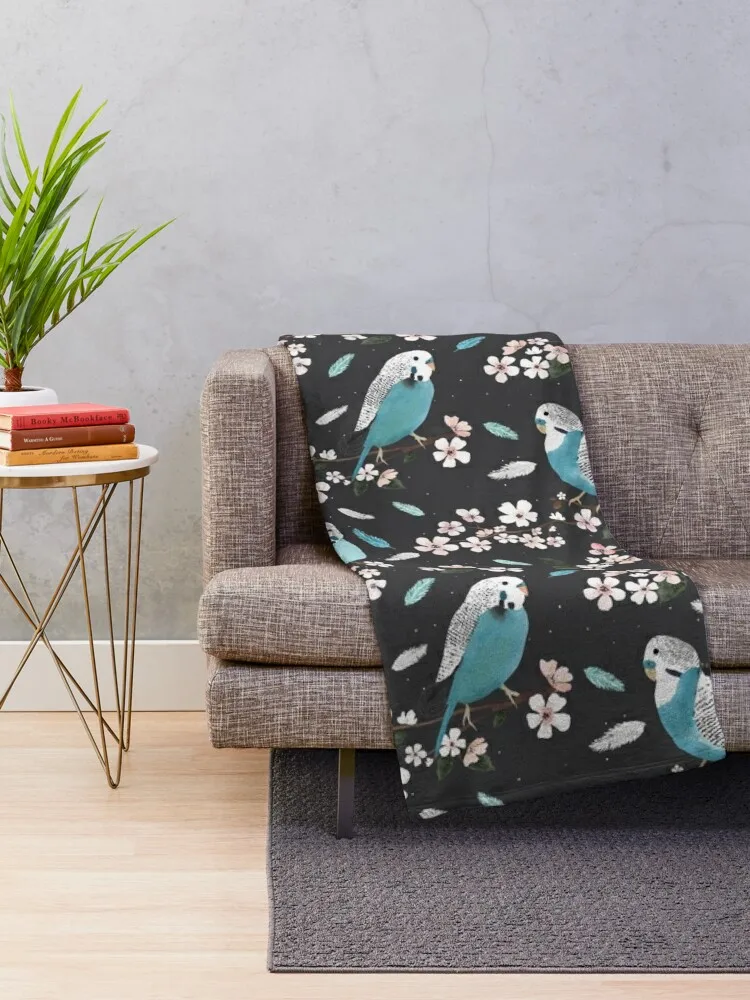 Budgie Throw Blanket Bed linens blankets and blankets Blanket For Baby