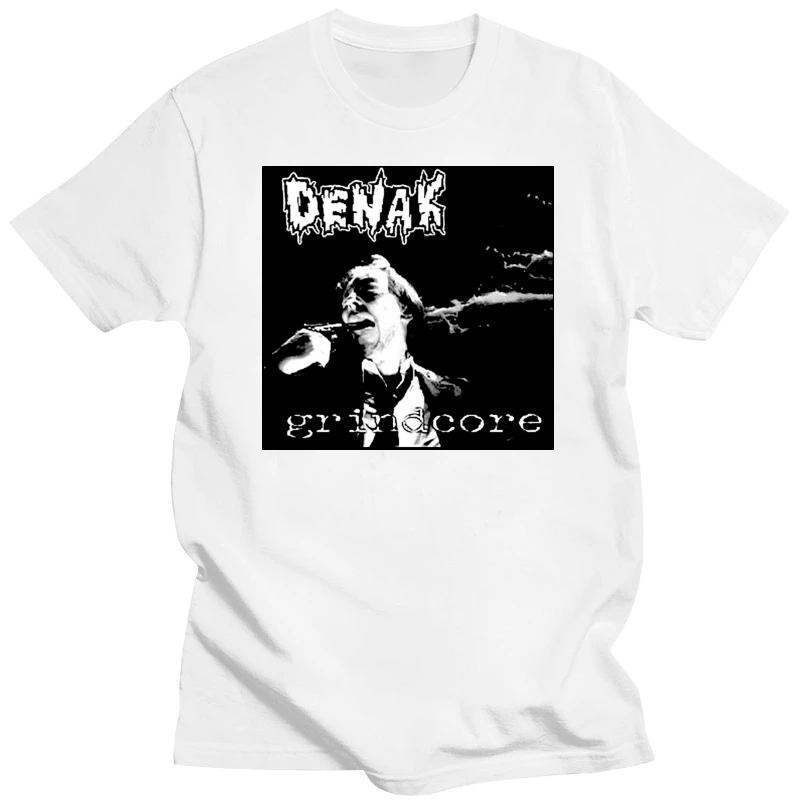 DENAK - Grindcore Shirt - Grind, Punk, Crust, Carcass Grinder, Dahmer, New Fashion Mens Short Sleeve T shirt Cotton T Shirts