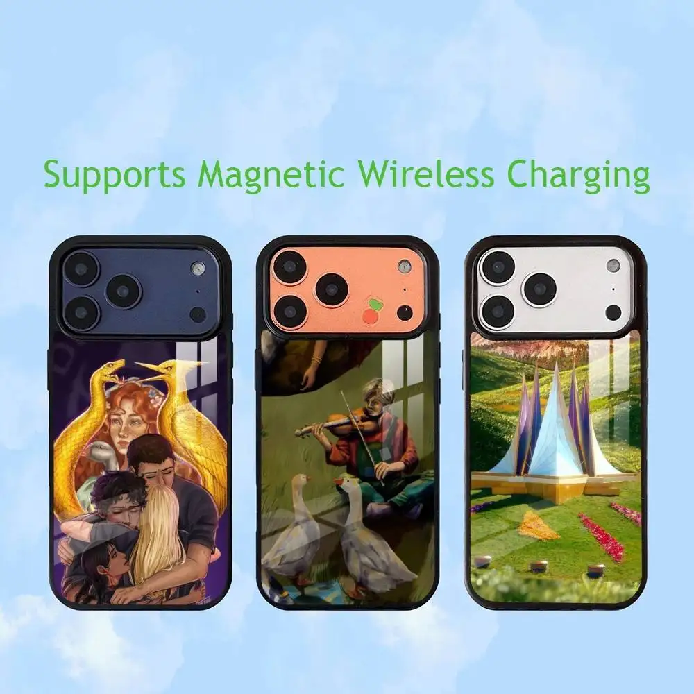 Sunrise on the Reaping  Phone Case For iPhone17,16,15,14,13,12,11 Plus,Pro Supports Magnetic Wireless Charging