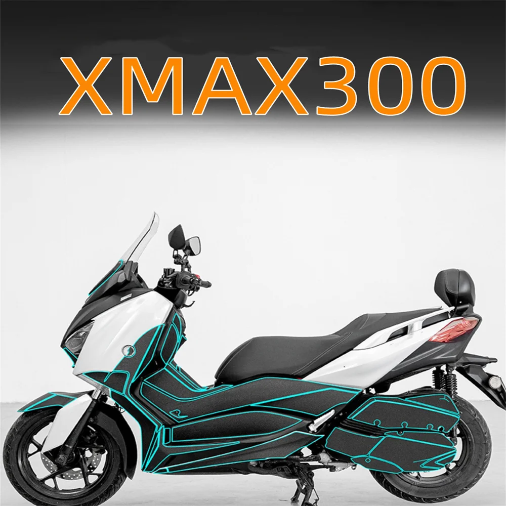 

Утолщенная наклейка на корпус для Yamaha XMAX300, защита и защита от износа, аксессуары для модификации из углеродного волокна